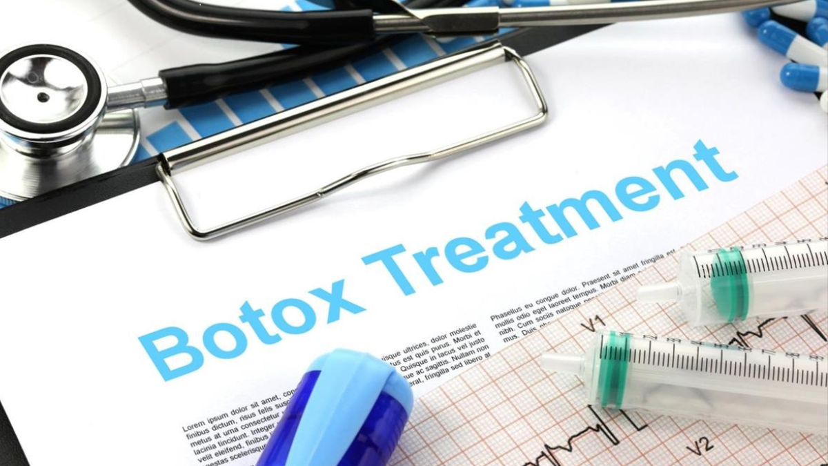 Traitement de botox et couverture d'assurances