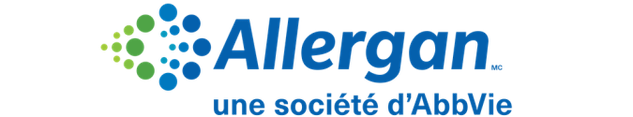 Logo de Allergan – AbbVie , partenaire de Migraine Québec